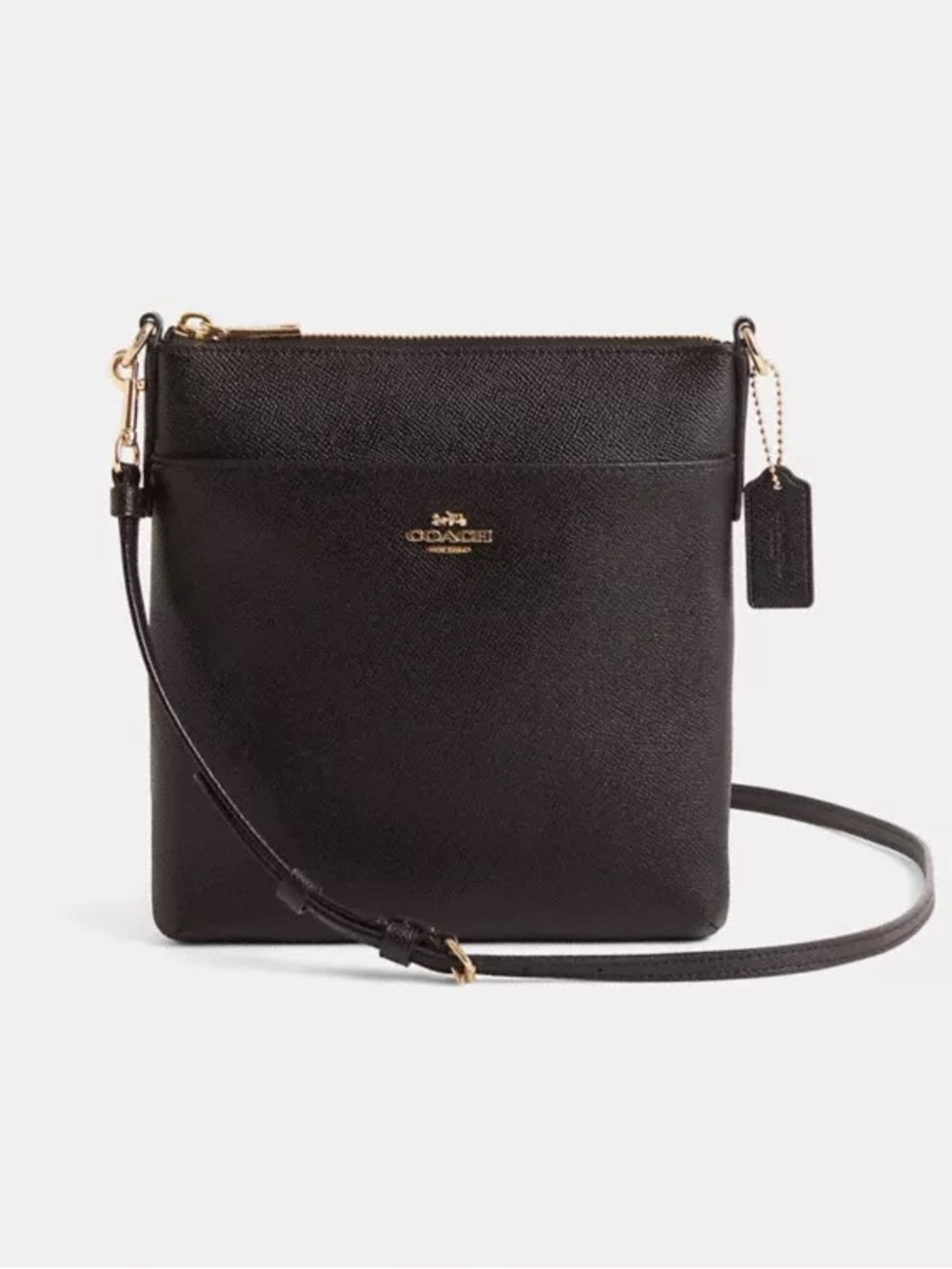 Coach Kitt Messenger Crossbody Black, Matching Wallet, and Bonus Bag